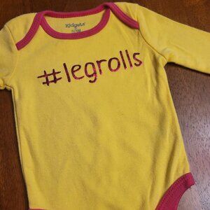 Kidgets ~ Sz 0-3M ~ Long Sleeve ~ One Piece ~ NWOT